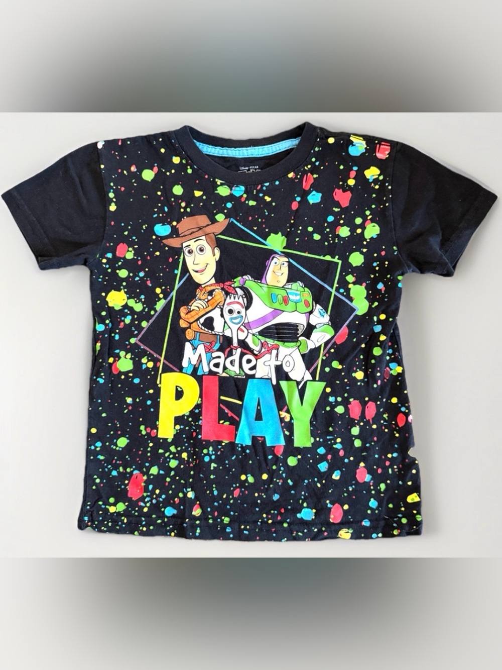 Disney Pixar Toy Story Made To Play Tee Size 5/6